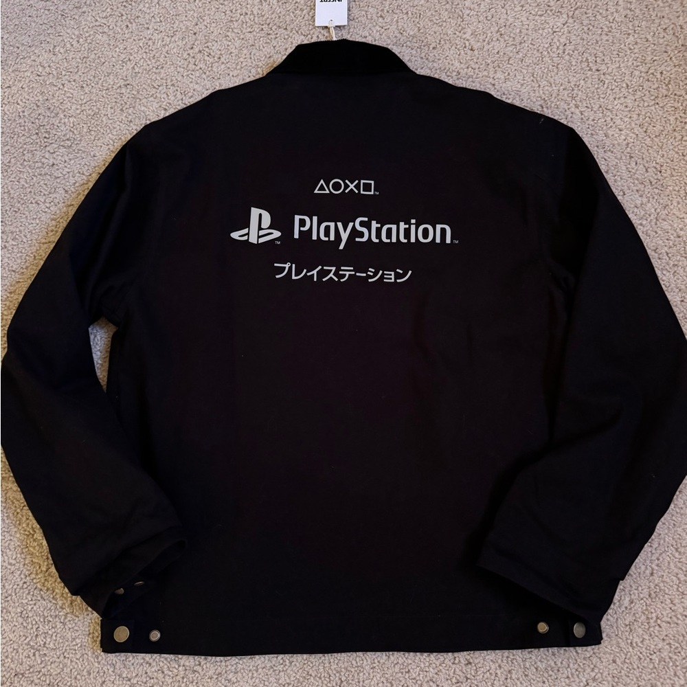 Insert Coin Clothing Playstation Work Jacket